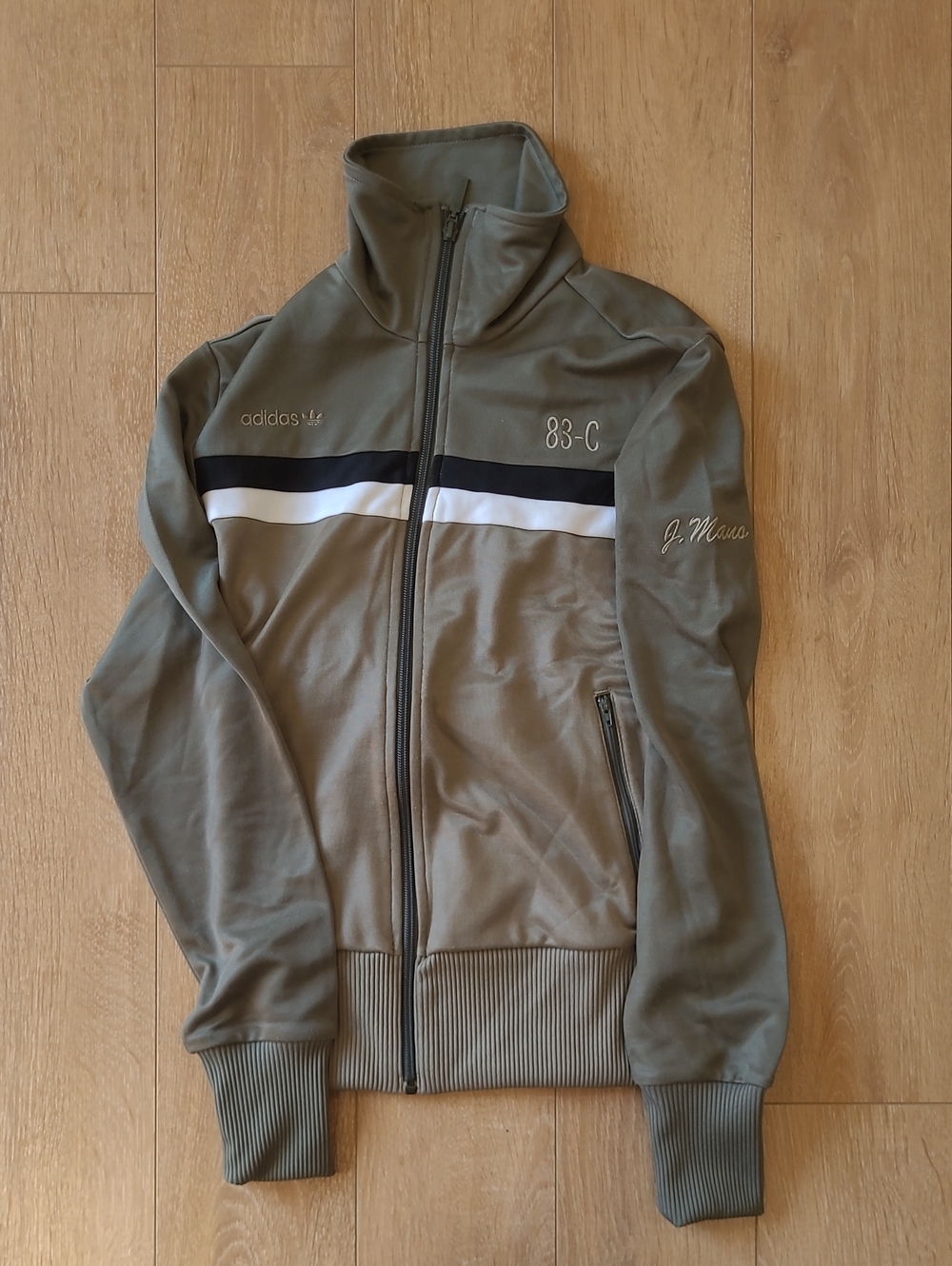 2007 Women's Vintage Adidas 83-C J.Mano Track Jacket